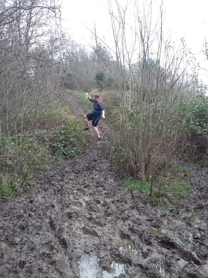 Muddy hill