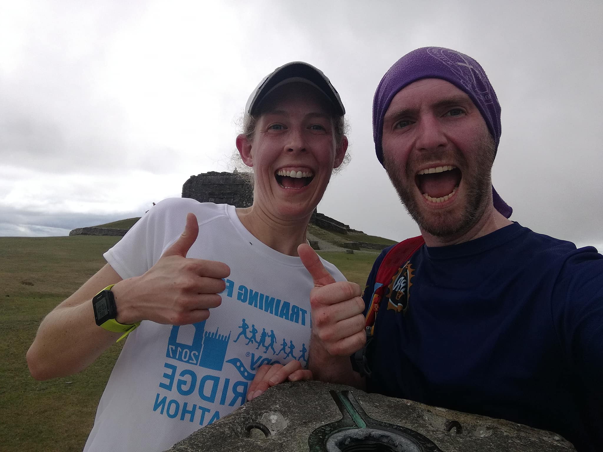 Moel Famau summit