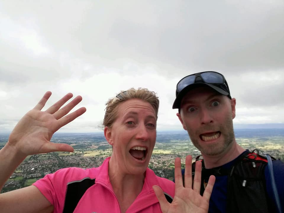 Worcestershire beacon selfie